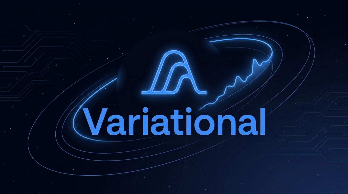 Variational perp DEX — trading interface and funding rates